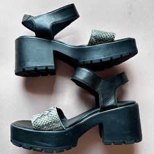 Vagabond Platform Chunky Sandals